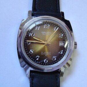 VINTAGE AUTOMATIS GRUEN 21 JEWELS,RUN GREAT